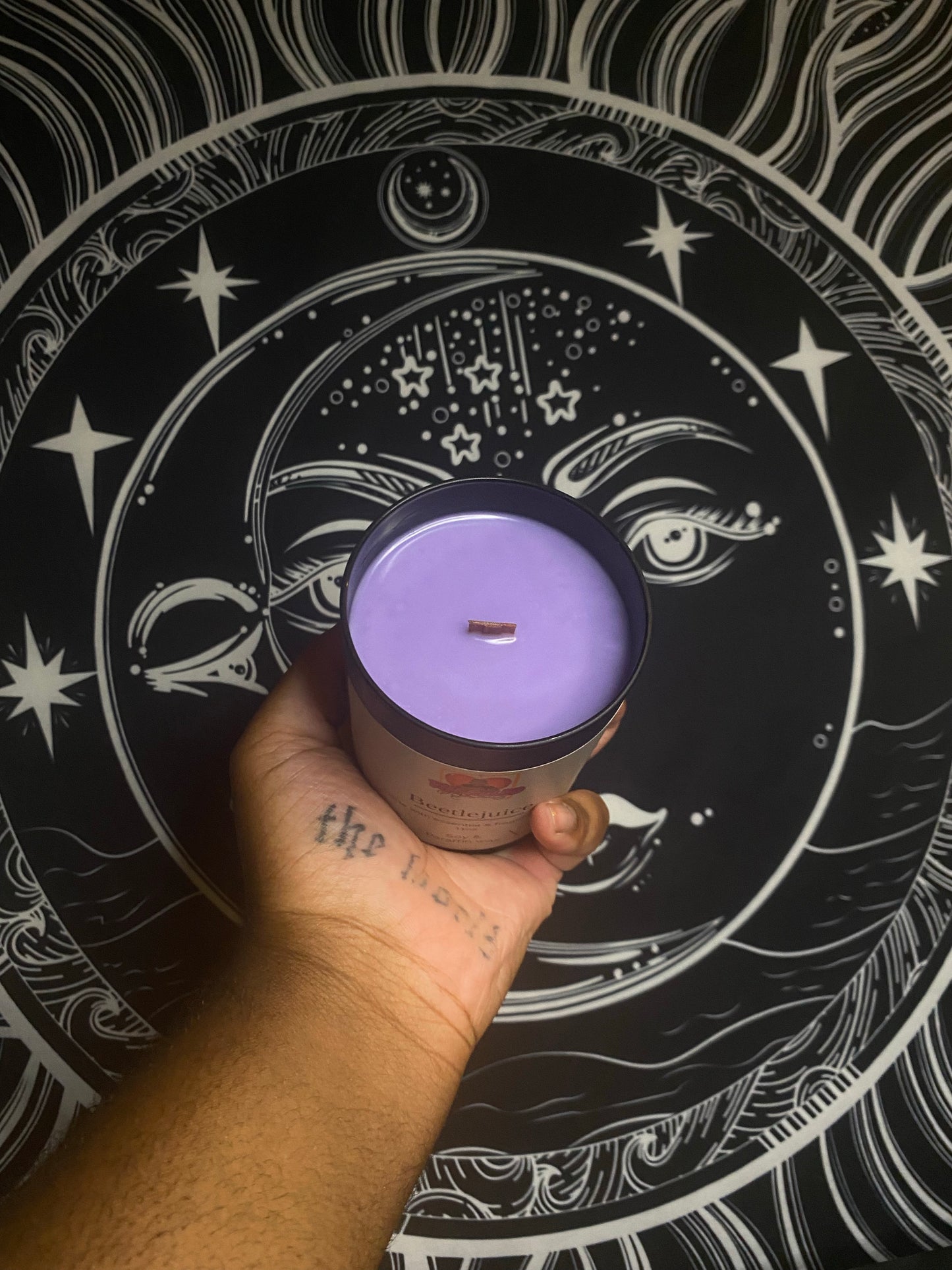 Beetlejuice Candle